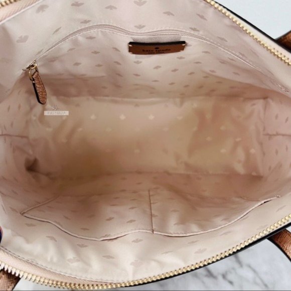 Kate Spade Shimmy Lola Greta Joeley Glitter Large Tote Shoulder Bag Rose… - Picture 9 of 11